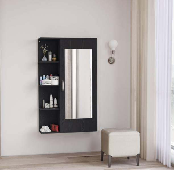 YPG CRAFT YPG CRAFT Mirror With Cabinet Engineered Wood Dressing Table