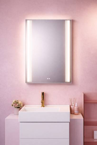 Aquaflow Bathroom Mirror | 18 x 24 Adjustable Light (Warm, Cool, Neutral) Lighted Mirror