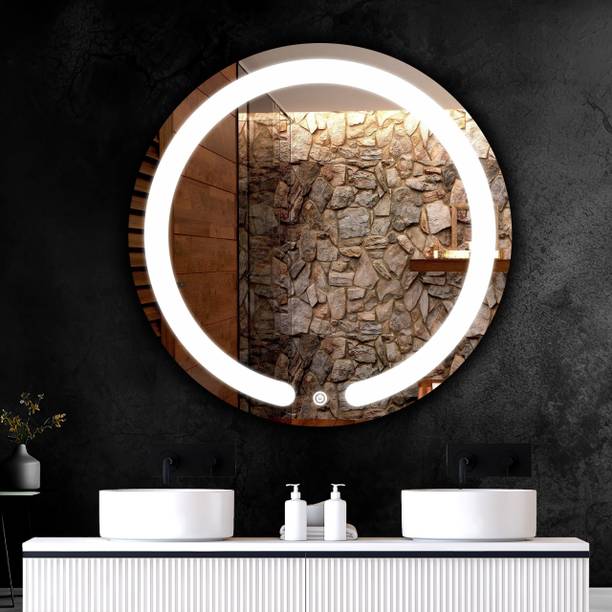 KRELIX touch sensor LED Lights Decorative Interior 24 * 24 Inch wall Bathroom Mirror