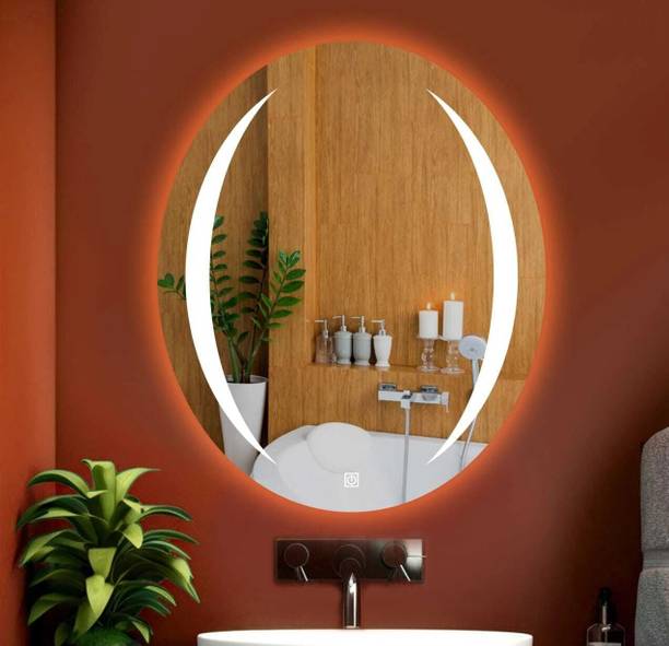 LUPPRA Oval 18X24 inch Wall Mounting Mirror with Light Bathroom Mirror