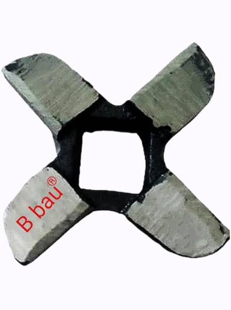B bau ® Keema Machine Blade/Meat Mincer Blade for 10 and 12 Number Machine Mixer Blender Blade