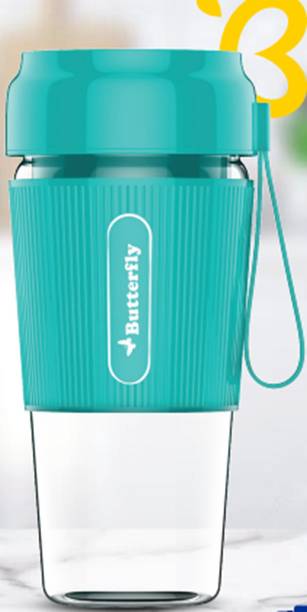 Butterfly Portable Nutri Blender Flash Type C Port 300ML Mixer Blender Blade