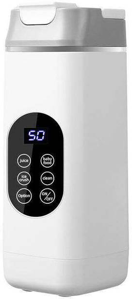 Zennova Portable Juicer Mixer Bottle | Type-C Rechargeable | LED Display Mixer Blender Blade