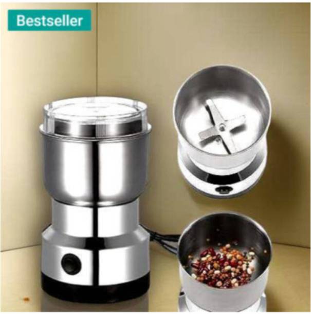 GDS EURO_Name OF Trust_Mini Stainless Steel Coffee Spice Nuts Grains Bean Grinder Mixer Grinder Coupler