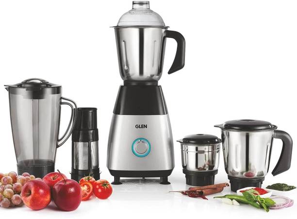 Glen Platinum With 1 Transparent Jar 3 Stainless Steel ...