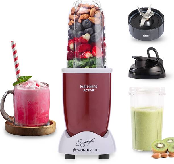 WONDERCHEF Nutri-blend 500 W Juicer Mixer Grinder