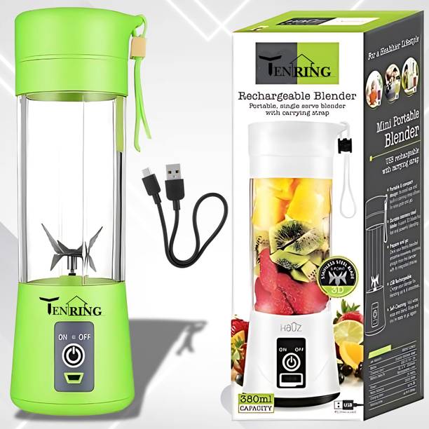 Tenring 6 Blades, Lightweight & Travel-Friendly Blender for Shakes & Juices 150 W Juicer