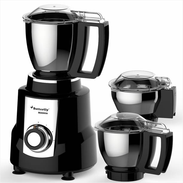 Butterfly 3J 1.2 HP 900 W Mixer Grinder