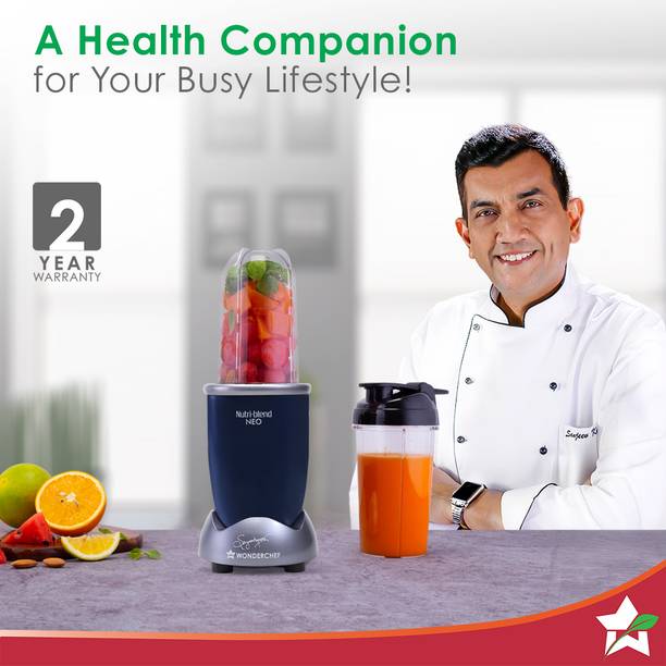 WONDERCHEF Nutri-blend NEO 500 W Juicer Mixer Grinder