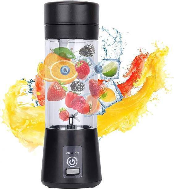 YAROH Electric Fruit Juicer Maker USB Rechargeable Mini Juicer Mixer GrinderLJ280 350 W Juicer Mixer Grinder