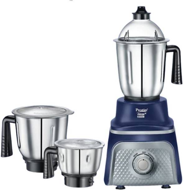 Prestige Prism Plus |3 super efficient blades|4 Speed Control|Unique Coarse Grinding Mode 1000 W Mixer Grinder
