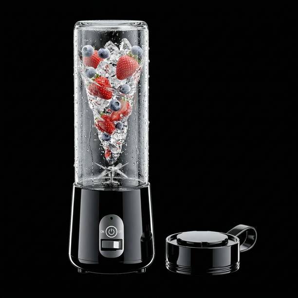 blendjet Portable Blender For Juices, Shakes etc | 1500mAh | 6 Steel Blades | 420ml 150 W Juicer Mixer Grinder