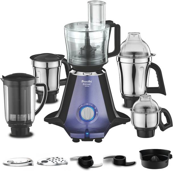 Preethi Zodiac 750 W Juicer Mixer Grinder (Zodiac Glitter MG 264