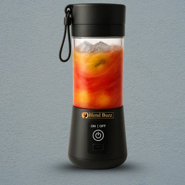 Blend Buzz SingleServe Travel Smoothie Blender Series USB Portable Rechargeable India 25 W Mixer Blender
