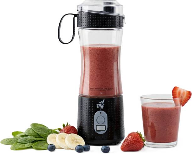 TR6 Blendmate Comfort Portable Blender for Smoothies, Protein Shakes & Ice Crushing 200 W Juicer Mixer Grinder