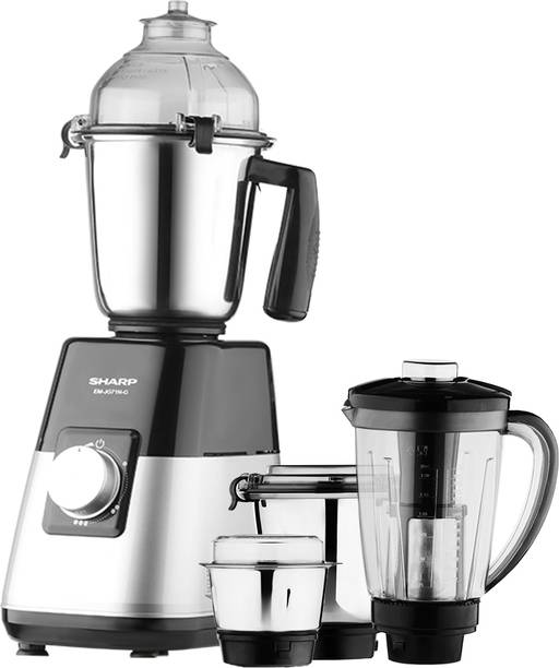 Sharp 750W Powerful Copper Motor 750 W Juicer Mixer Gri...