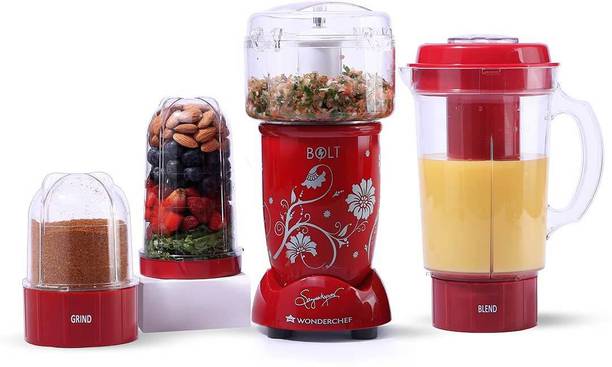 WONDERCHEF Nutri-Blend 600 W Juicer Mixer Grinder