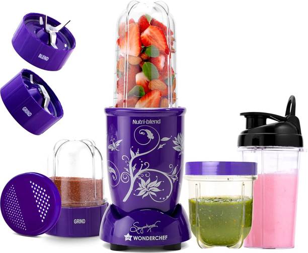 WONDERCHEF Nutri-Blend 500 W Juicer Mixer Grinder