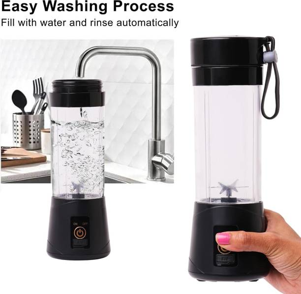 R.T. Impex Filpkard Rechargeable 6 Blades Bottle Juicer Smoothie Maker, Fruits Mixer 220 W Juicer