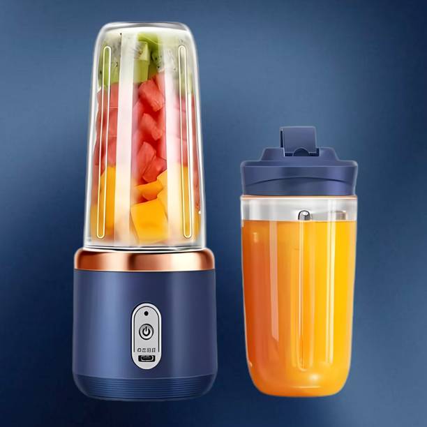 TRUEVALUE VENTURES Portable USB Rechargeable Juicer Blender Mini Smoothie Maker Bottle 105 W Juicer Mixer Grinder