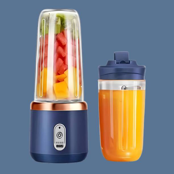 Ornix Portable USB Rechargeable Juicer Blender Mini Smoothie Maker Bottle 105 W Juicer Mixer Grinder
