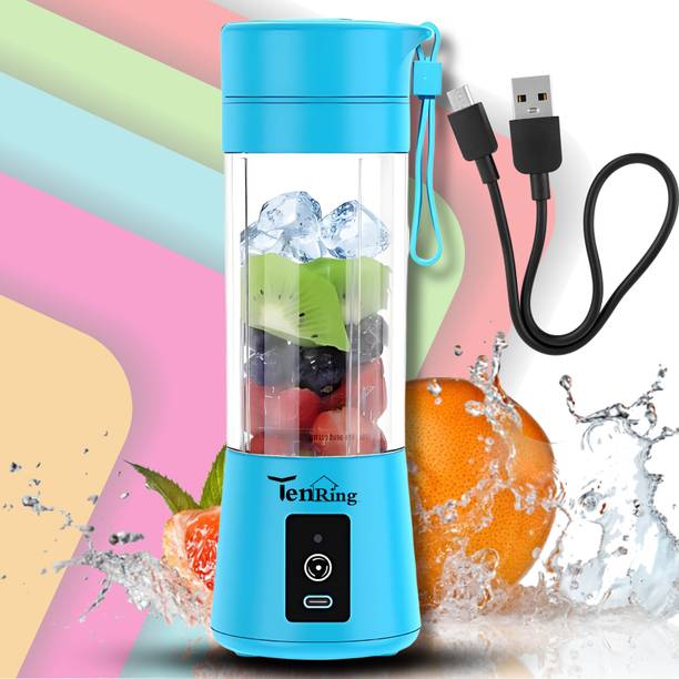 Tenring Powerful 6-Blade USB Blender | Personal Smoothie Maker & Travel Juicer 150 W Mixer Blender
