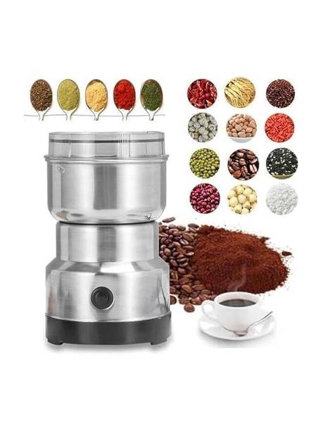 SMARTYWOMEN Electric Coffee Grinder for Beans & Spice Grinder with Removable Grinding Personal Coffee Maker