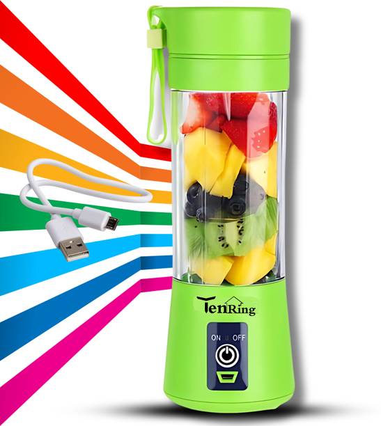 Tenring USB Fruit Blender | Lightweight Juicer Mixer for Shakes & Drinks 150 W Mixer Blender