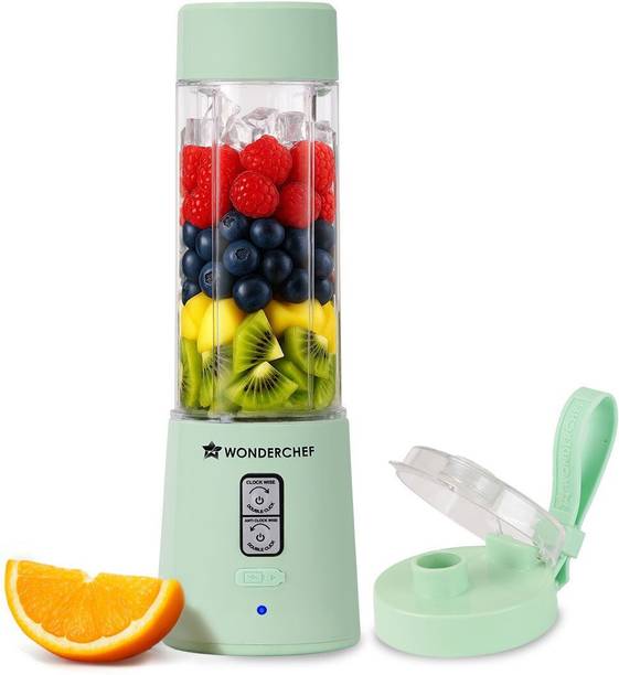 WONDERCHEF Twister Portable Blender 500ml, For Crushing Ice, Shakes & Salad Dressings, 150 W Juicer