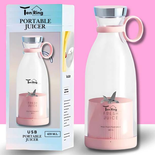 Tenring Compact Portable Blender for Shakes, Smoothies, and Protein Drinks 40 W Juicer