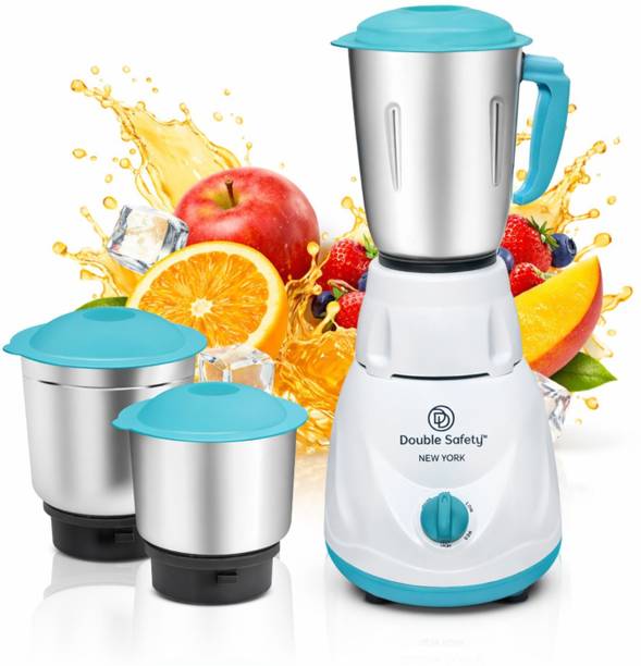 Double Safety Best Electric Juicer for Home 750 W Juicer Mixer Grinder