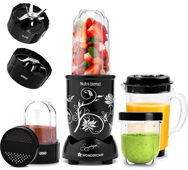WONDERCHEF Nutri-Blend 500 W Juicer Mixer Grinder