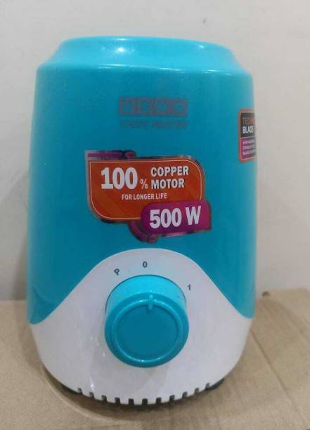 USHA by USHA SM500M13 SPEEDMASTER 500 Mixer Grinder (3 Jars, SKY BLUE WHITE)