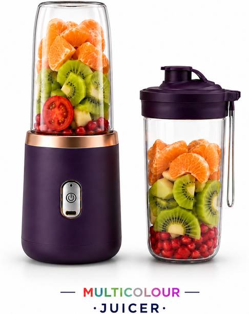 NutriPro Portable Blender Juicer Mixer for Shakes,Smoothies And Juices ice etc USB-C Port 25 W Juicer Mixer Grinder