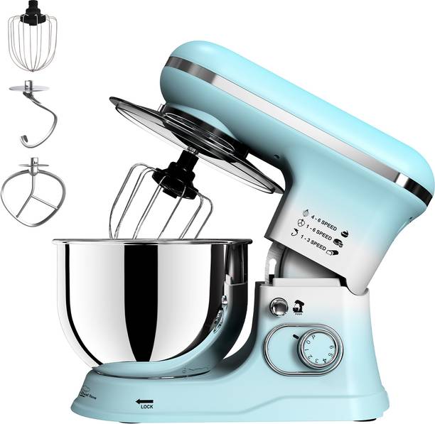 Inalsa Kratos DualTone Blue Stand Mixer 1200W 5L SS Bo...