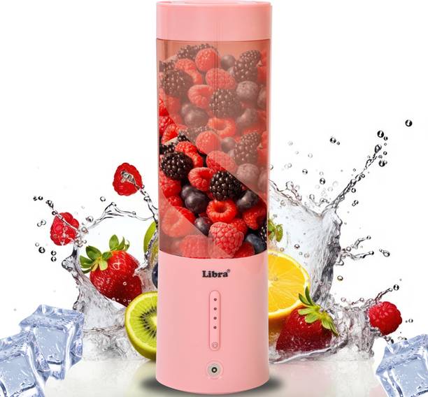 LIBRA Milk Shakes and Crushing Ice, USB Recharbeable 200 W Juicer Mixer Grinder