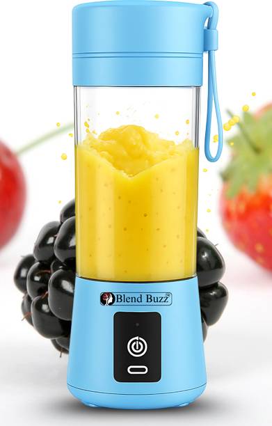 Blend Buzz Portable Rechargeable Juicer Blender USB Smoothie Maker Protein Shake 40 W Mixer Blender