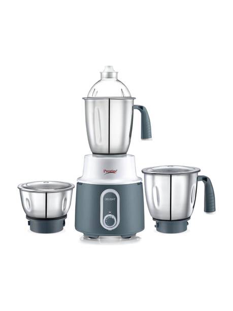 Prestige Delight 110V 3 Super-Efficient Blades|Dome-Shaped Lid|Sturdy Handles 550 W Mixer Grinder