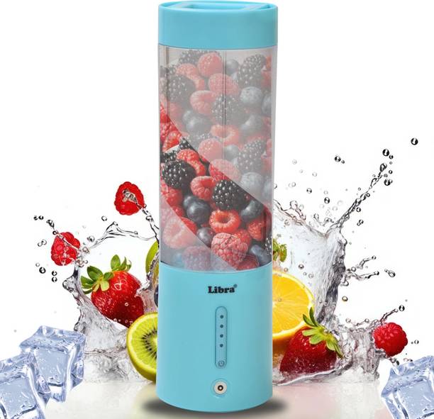 LIBRA Milk Shakes and Crushing Ice, USB Recharbeable 200 W Juicer Mixer Grinder