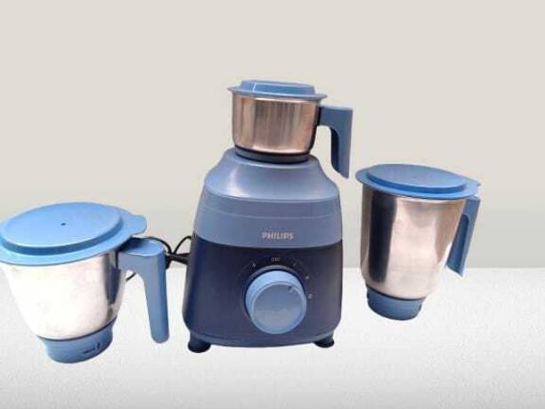 PHILIPS mixer 220 W Juicer Mixer Grinder  (HL 1000/2 500w | 3 Jars | Nevy Blue, Sky blue)