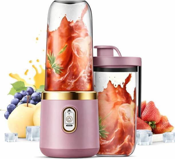 Tazomi Portable USB Rechargeable Juicer Blender Mini Smoothie Maker Bottle 126 W Juicer