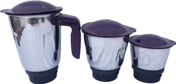 BAJAJ ELEGANCE NINJA SERIES 500 W Mixer Grinder (3 Jars, White, BAEGNI)