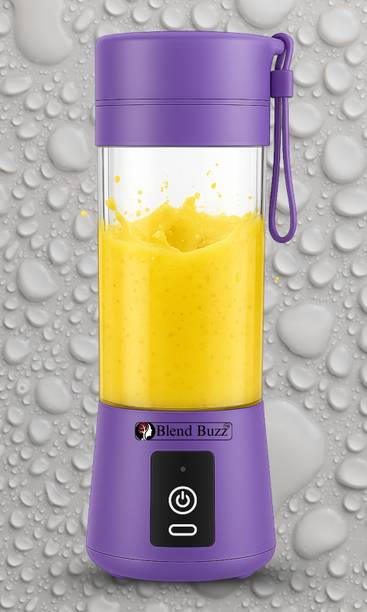 Blend Buzz Rechargeable Portable Juicer Blender USB Smoothie Maker Mini Grinder 40 W Mixer Blender
