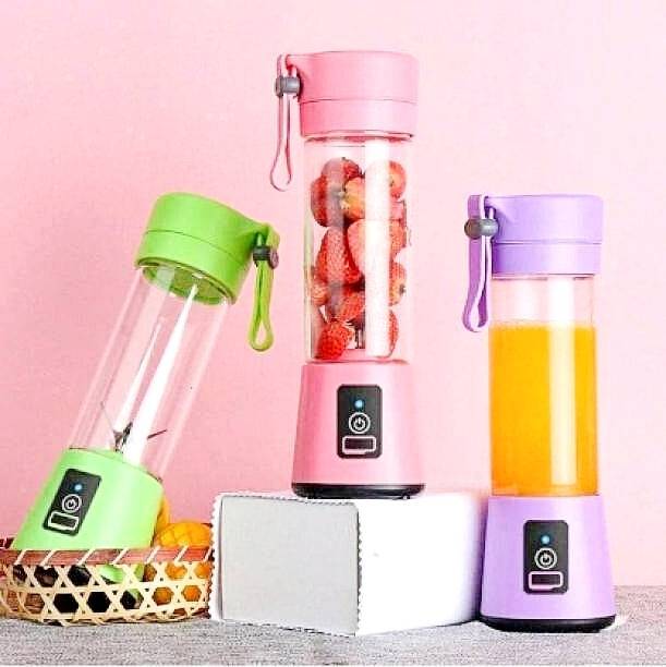 YAROH Electric Fruit Juicer Maker USB Rechargeable Mini Juicer Mixer GrinderLD451 350 W Juicer Mixer Grinder