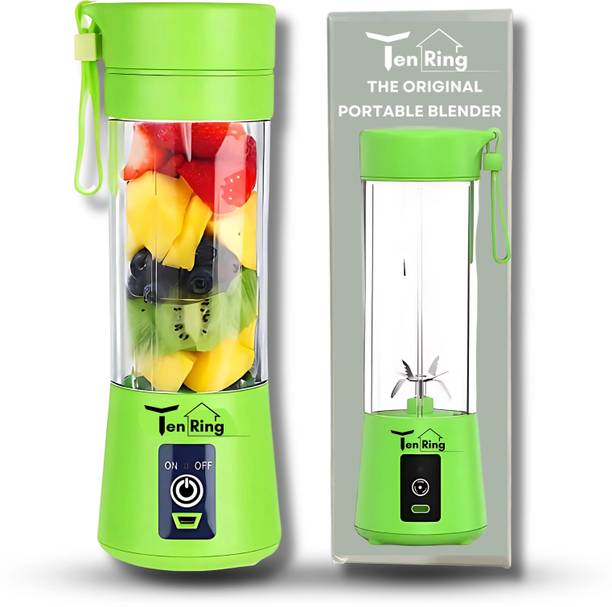 Tenring Protein Shakes, and Juices – Travel-Ready & Easy to Clean 200 W Juicer Mixer Grinder