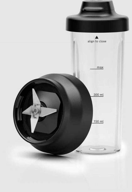 BOSCH BLACK 1000 W Juicer Mixer Grinder  (MG8725A1KI | 5 Jars | Black)
