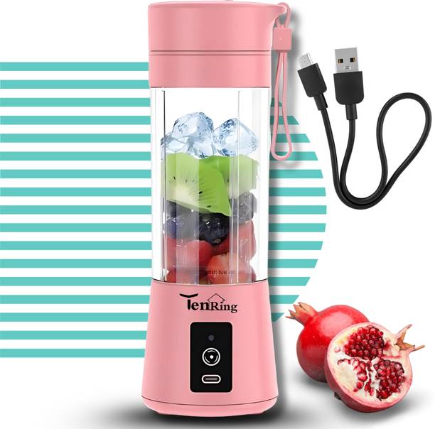 Tenring 6 Blades, Lightweight & Travel-Friendly Blender for Shakes & Juices 150 W Mixer Blender