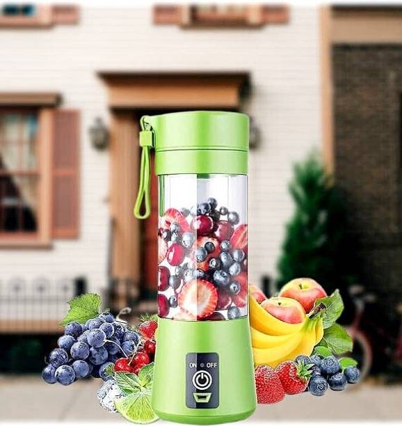 YAROH Electric Fruit Juicer Maker USB Rechargeable Mini Juicer Mixer GrinderLG334 350 W Juicer Mixer Grinder