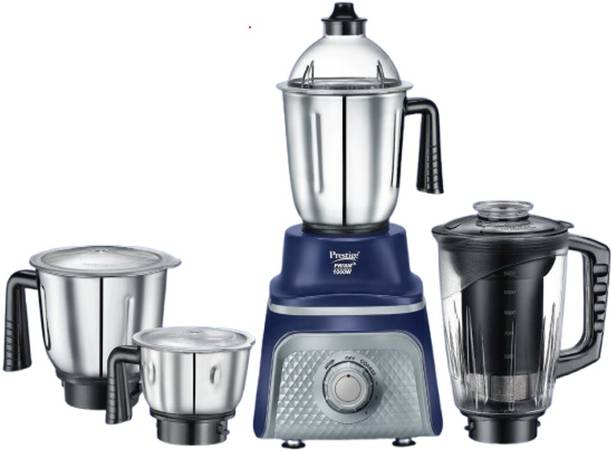 Prestige Prism Plus |4 super efficient blades|4 Speed Control|Unique Coarse Grinding Mode 1000 W Juicer Mixer Grinder