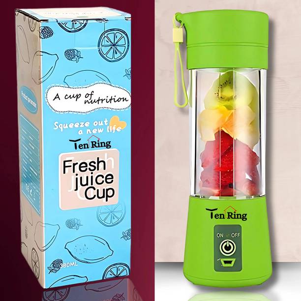 Tenring 6 Blade Smoothie Maker Usb Juicer Bottle Blender 250 W Juicer